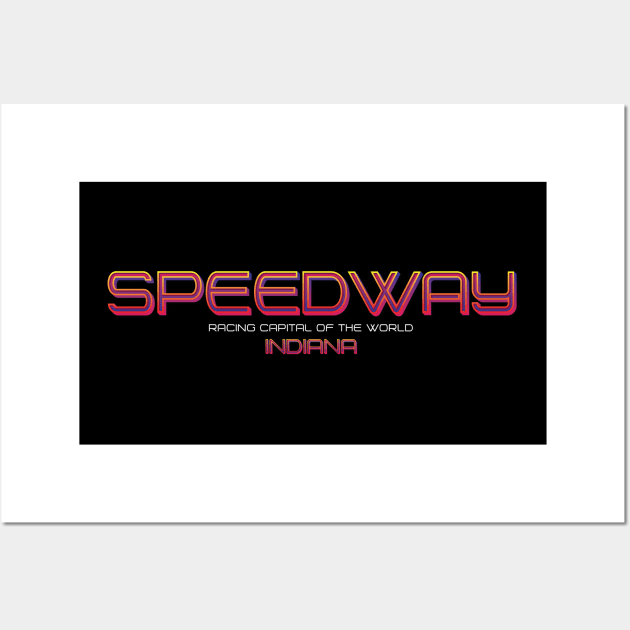 Speedway Wall Art by wiswisna